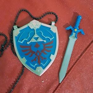 Legend of Zelda Master Sword Necklace